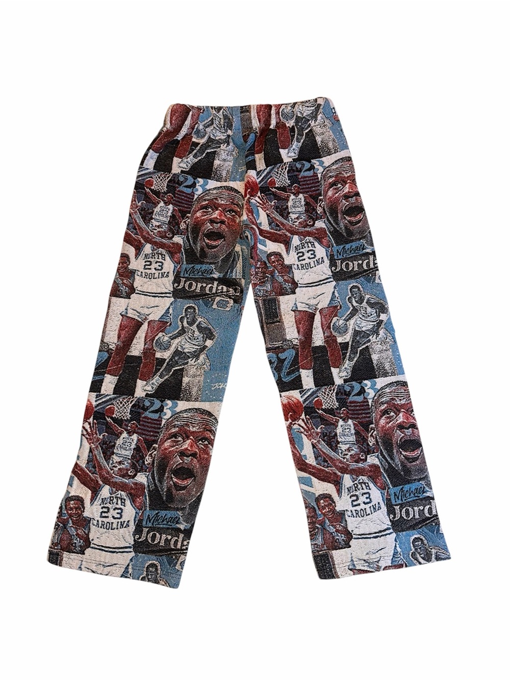 Build A Legacy Carolina Collage Tapestry Sweatpants Mens M (Shrunk Fits Women S)